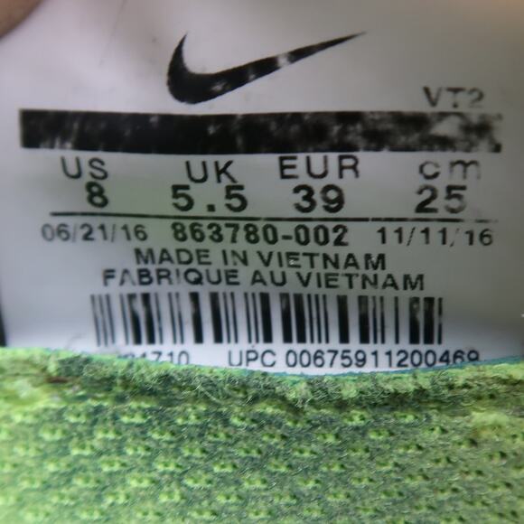 Nike Shoes Womens 8 Athletic Trainer Lunarepic Flyknit 2 Sneaker Active Comfort - Picture 15 of 15